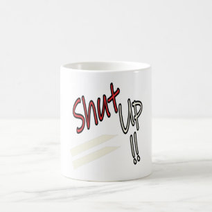 Caneca De Café Cale a boca