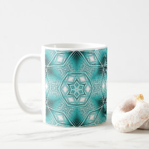 Caneca De Café Caleidoscópio Ártico