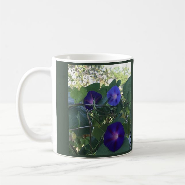 Caneca De Café Caleidoscópio de Ipomoea (Esquerda)