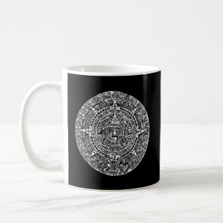 Caneca De Café Calendário Aztec Ou Maias