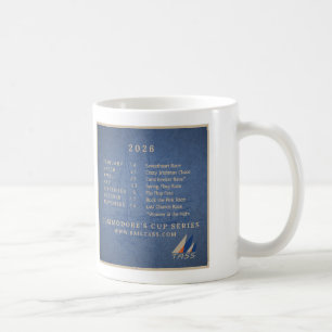 Caneca De Café Calendário da Copa Commodore TASS 2026