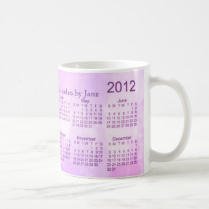 Caneca De Café Calendário de 2012
