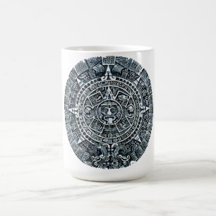 Caneca De Café Calendário maia / Maya Kalender