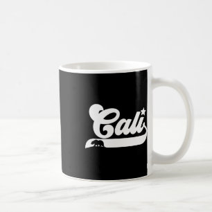 Caneca De Café Cali Vintage Urso Califórnia EUA Estado Beleza Des