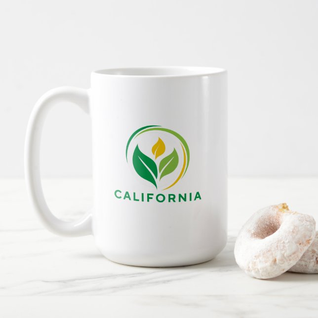 Caneca De Café Califórnia (Com Donut)
