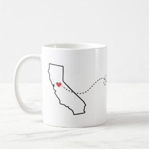 Caneca De Café Califórnia em Maryland - Heart2Heart Coffee Mug