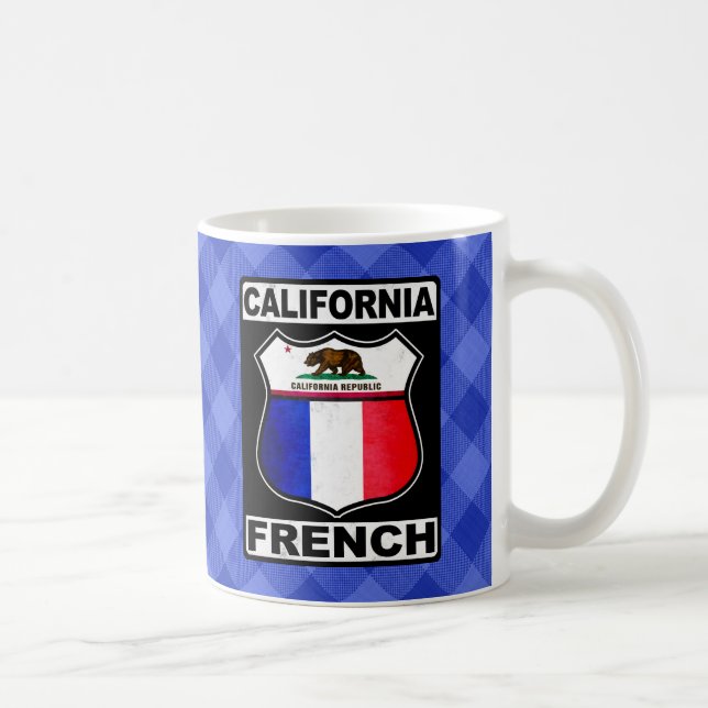 Caneca De Café California French American Mug (Direita)