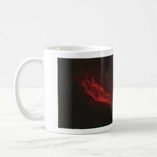 Caneca De Café California Nebula NGC 1499 com Pleiades