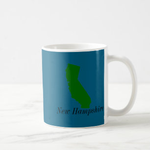 Caneca De Café Califórnia Nova Hampshire