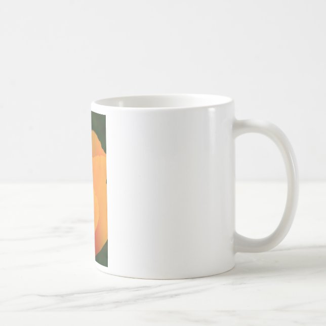 Caneca De Café California Poppy (Direita)