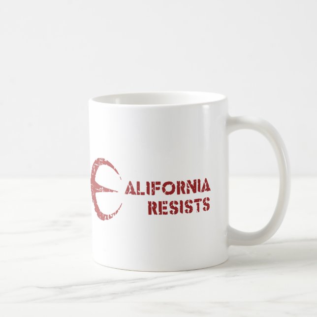 Caneca De Café Califórnia resiste ao Mug (Direita)