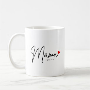 Caneca De Café Caligrafia minimalista e moderna, presente para ma