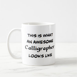 Caneca De Café calígrafo, incrível