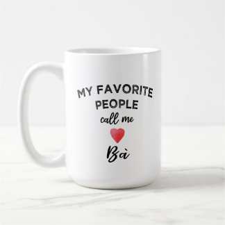 Caneca De Café Call Me BÀ Vietnamese Grandmother Nickname