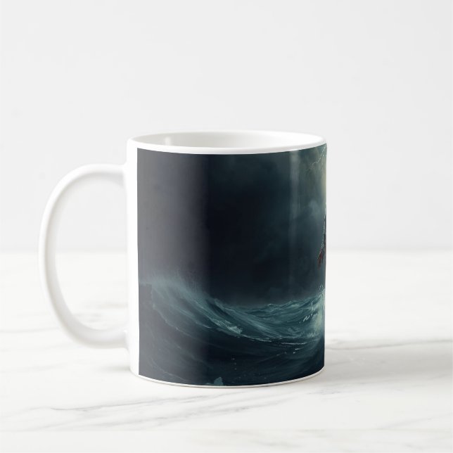 Caneca De Café  “Calm in the Storm – Faith Mug” (Esquerda)