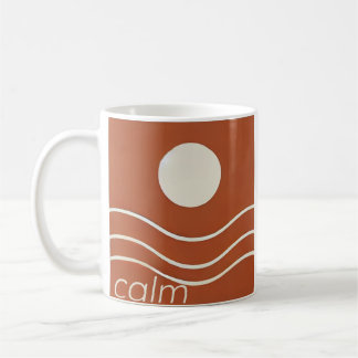 Caneca De Café Calm Mug - Coleção de Retretação de Zen Soft