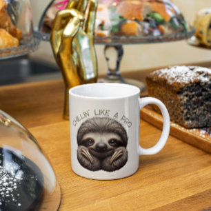 Caneca De Café Calma Bonita, Calma, Como um Pro