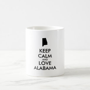 Caneca De Café CALMA DE MANUTENÇÃO personalizável e ALABAMA AMOR