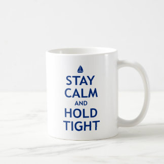 Caneca De Café Calma e posse da estada firmemente
