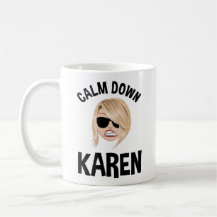 Caneca De Café Calma Karen