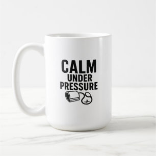 Caneca De Café Calma Sob Pressão