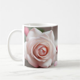 Caneca De Café Calmagem Rosa Rosa Rosa Rosa