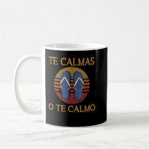 Caneca De Café Calmas O Calmo Funny Sandals Espanholas De Auto-fa