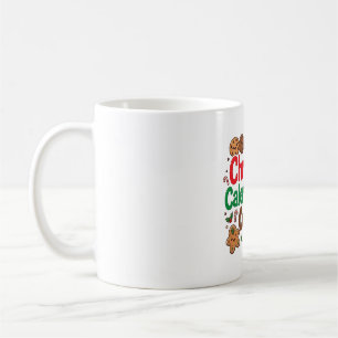 Caneca De Café Calorias de Natal Não Contam Engraçado