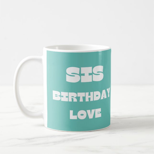 Caneca De Café Cama de Amar Aniversário do SI (Esquerda)