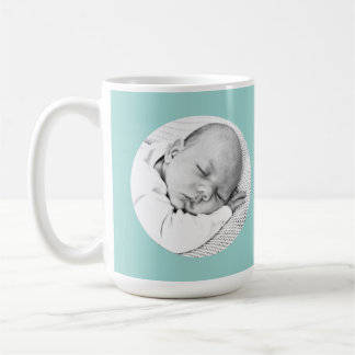 Caneca De Café "Cama de Bebê Personalizada - Presente de Nascimen