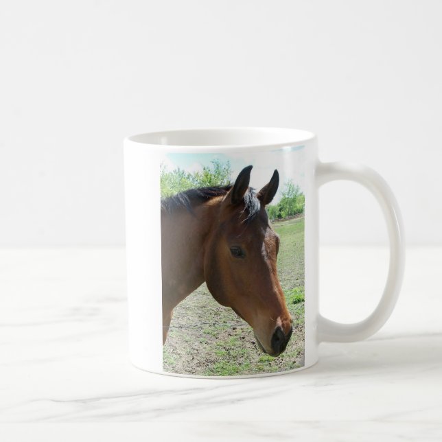 Caneca De Café Cama de Cavalos (Direita)
