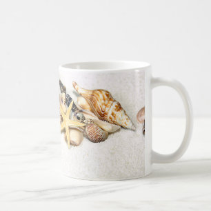 Caneca De Café Cama de conchas