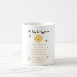 Caneca De Café Cama de Felicidade - Café de Aquarelas Whimsical