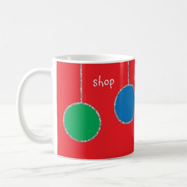 Caneca De Café Cama de Natal "Comprar Repetição do Sono" (Esquerda)