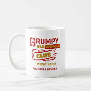 Caneca De Café Cama Engraçada Personalizada - Clube da Mulher Vel