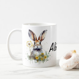 Caneca De Café Cama Personalizada Pernalonga Bunny Dandelion