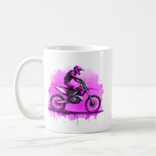 Caneca De Café Camada de Camada de Água Púrpura
