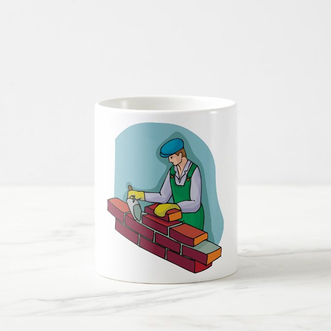 Caneca De Café Camada De Galho No Trabalho (Criador carregado)