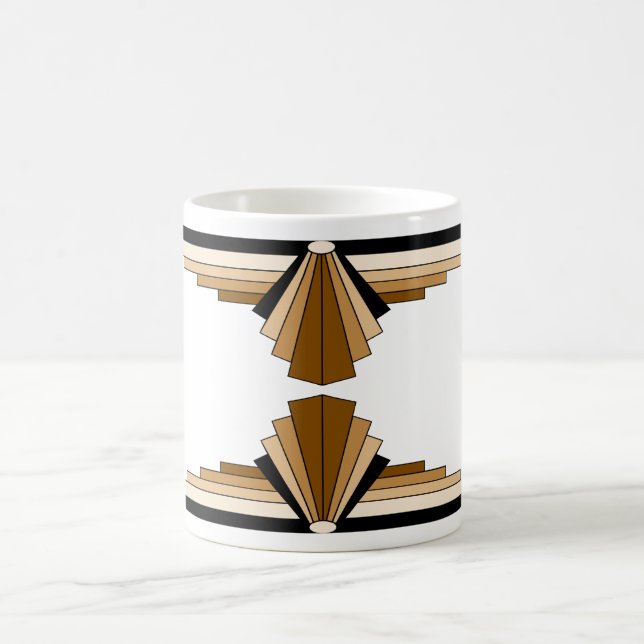 Caneca De Café Camadas do art deco em Tan (Centro)