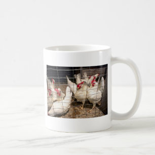 Caneca De Café Camadas (galinhas e galinhas)