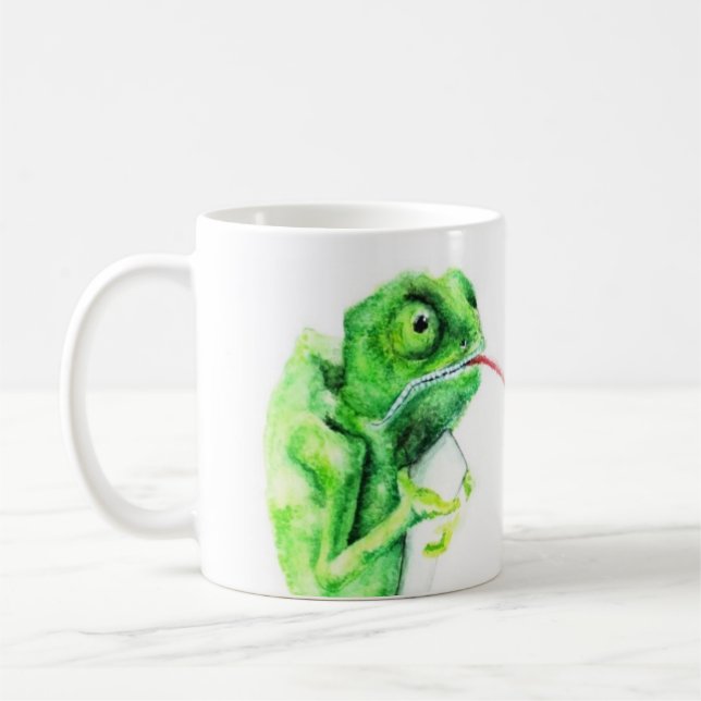 Caneca de Café Camaleão (Esquerda)