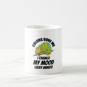 Caneca De Café Camaleão - Cores são Enfadonhas