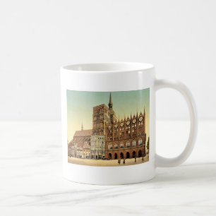 Caneca De Café Câmara municipal e igreja de São Nicolau,