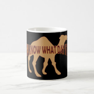 CANECA DE CAFÉ CAMEL DO DIA HUMP DO DIA HUMP