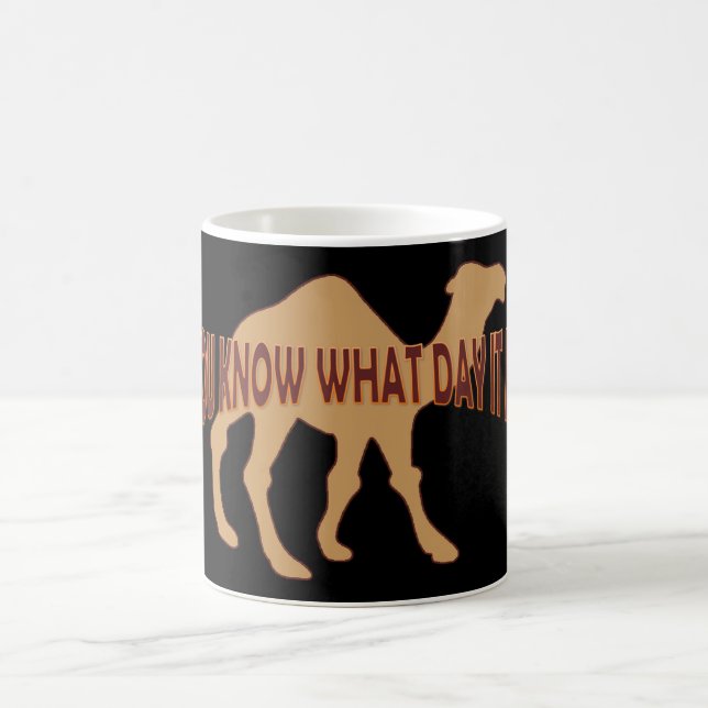 CANECA DE CAFÉ CAMEL DO DIA HUMP DO DIA HUMP (Centro)