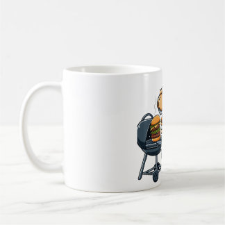 Caneca De Café Camel eating a hamburger