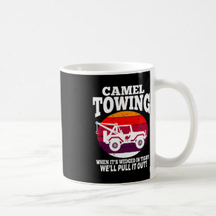 Caneca De Café Camel Trazendo Diversão Retro Camel Trazendo Diver