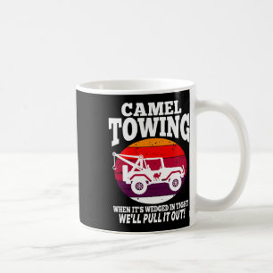 Caneca De Café Camel Trazendo Diversão Retro Camel Trazendo Diver