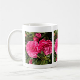 Caneca De Café Camellia Rosa Escuro