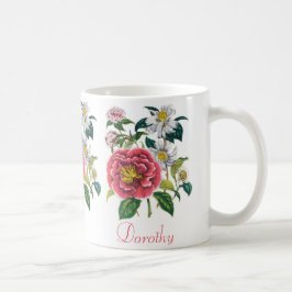 Caneca De Café Camellias personalizadas